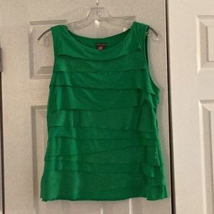 Vince Camuto Emerald Green Sleeveless Top